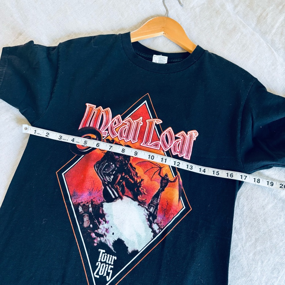 Meatloaf‎ 2015 Concert Tee in size S - Picture 5 of 6